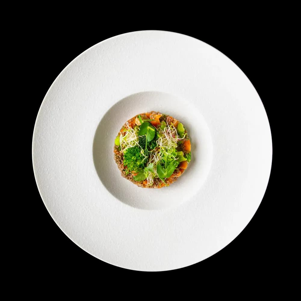 Green Garden — Cous cous di grano saraceno e verdure fermentate. Chic Food Piatto Blue Zone.