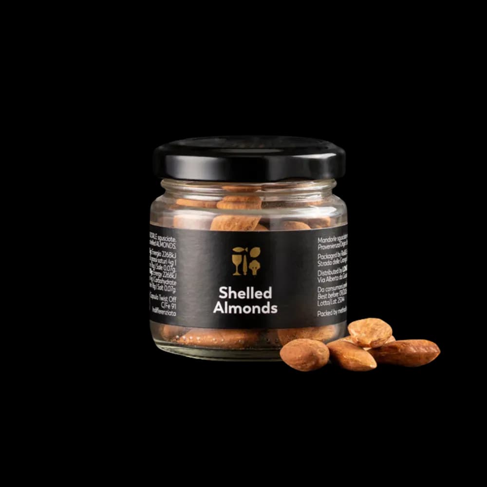 MANDORLE — Mandorle sgusciate non salate. Chic Food Functional Food.