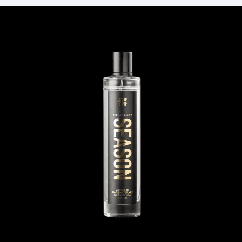 SEASON TLK — Acqua di mare naturale ad uso alimentare. Chic Food Functional Food.
