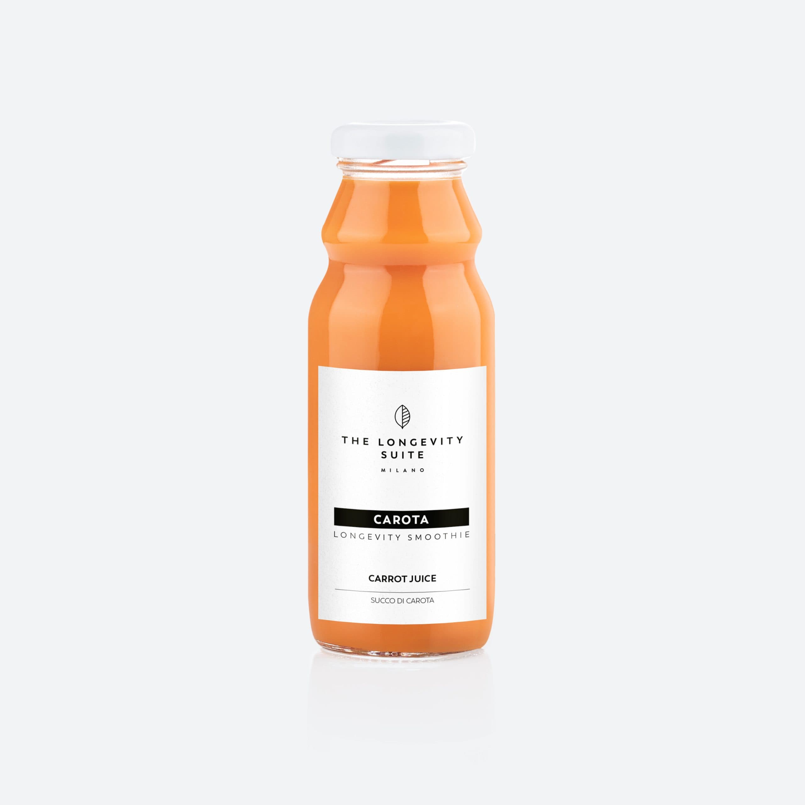 SMOOTHIE 100% CARROT — Succo di carota. Chic Food Functional Food.