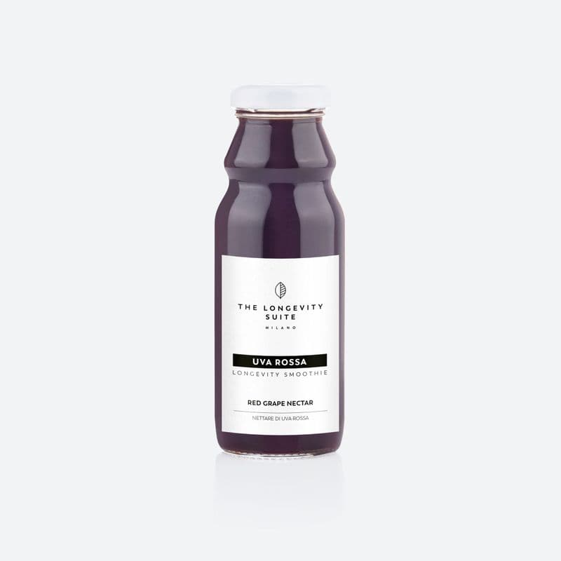 SMOOTHIE 100% RED GRAPES — Nettare di uva rossa. Chic Food Functional Food.
