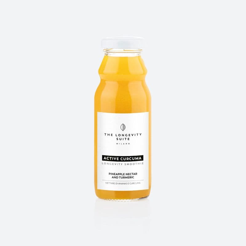 SMOOTHIE ACTIVE TURMERIC — Nettare di ananas e curcuma. Chic Food Functional Food.