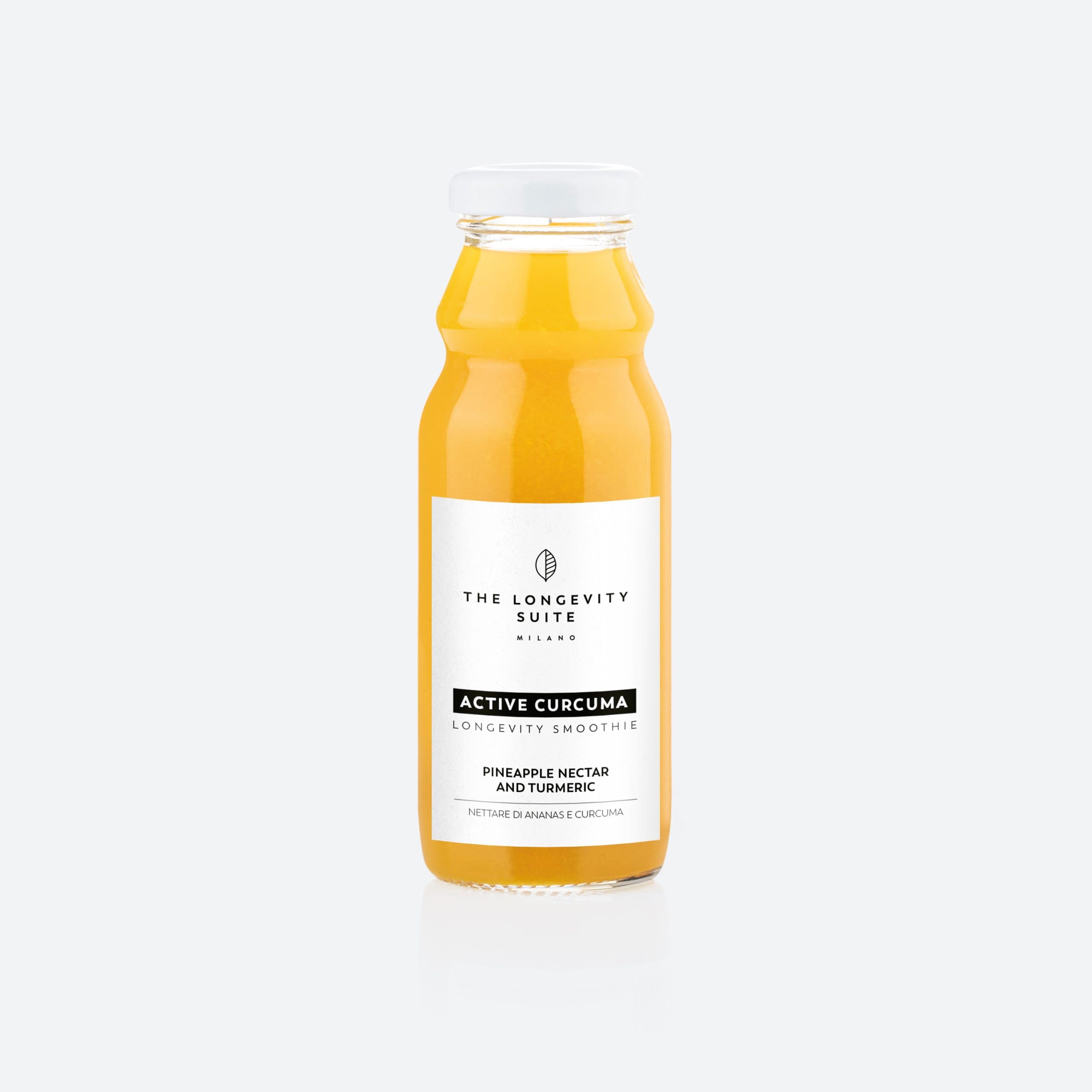 SMOOTHIE ACTIVE TURMERIC — Nettare di ananas e curcuma. Chic Food Functional Food.