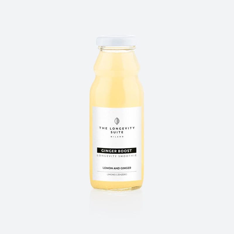 SMOOTHIE GINGER BOOST — Limone e zenzero. Chic Food Functional Food.