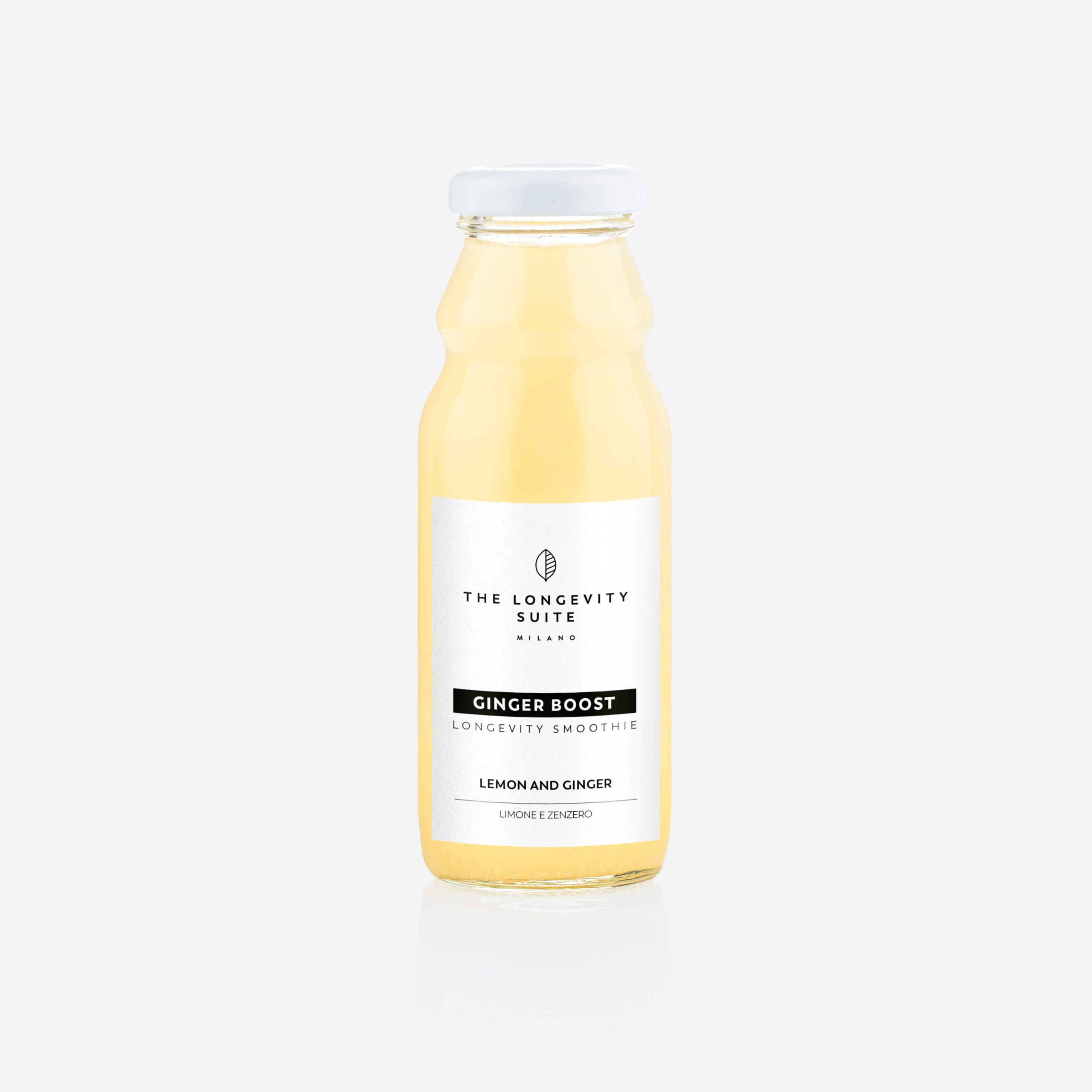 SMOOTHIE GINGER BOOST — Limone e zenzero. Chic Food Functional Food.