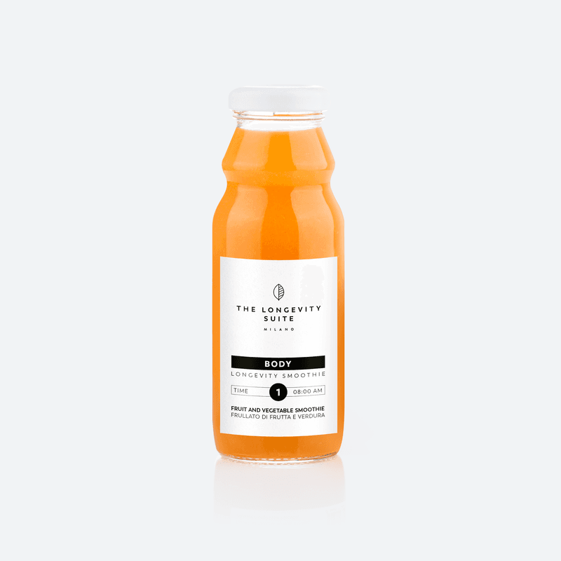 SMOOTHIE N.1 BODY — Frullato di frutta e verdura. Chic Food Functional Food.