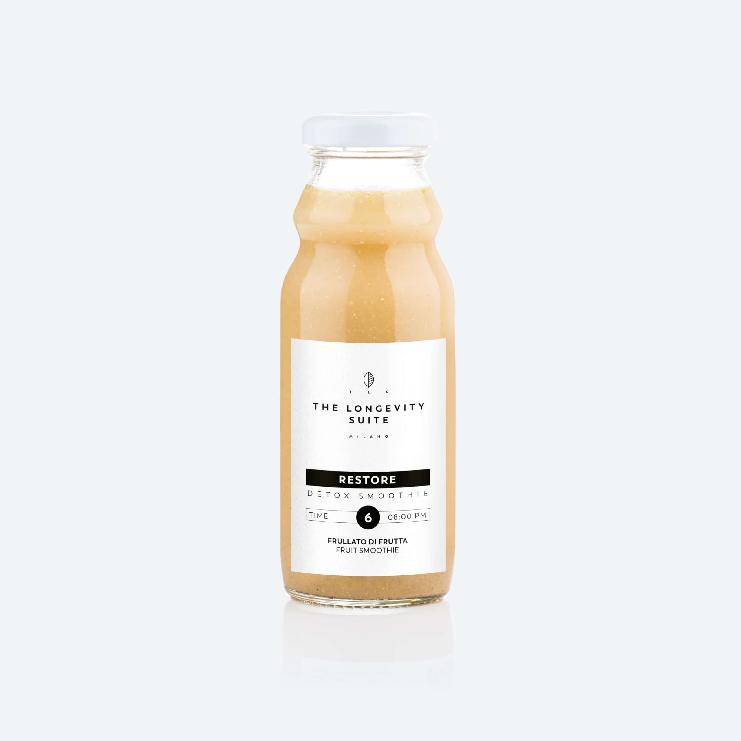 SMOOTHIE N.6 RESTORE — Frullato di frutta – Detox smoothie. Chic Food Functional Food.