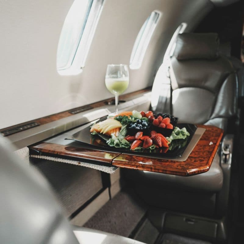 Premium travel and hospitality dining